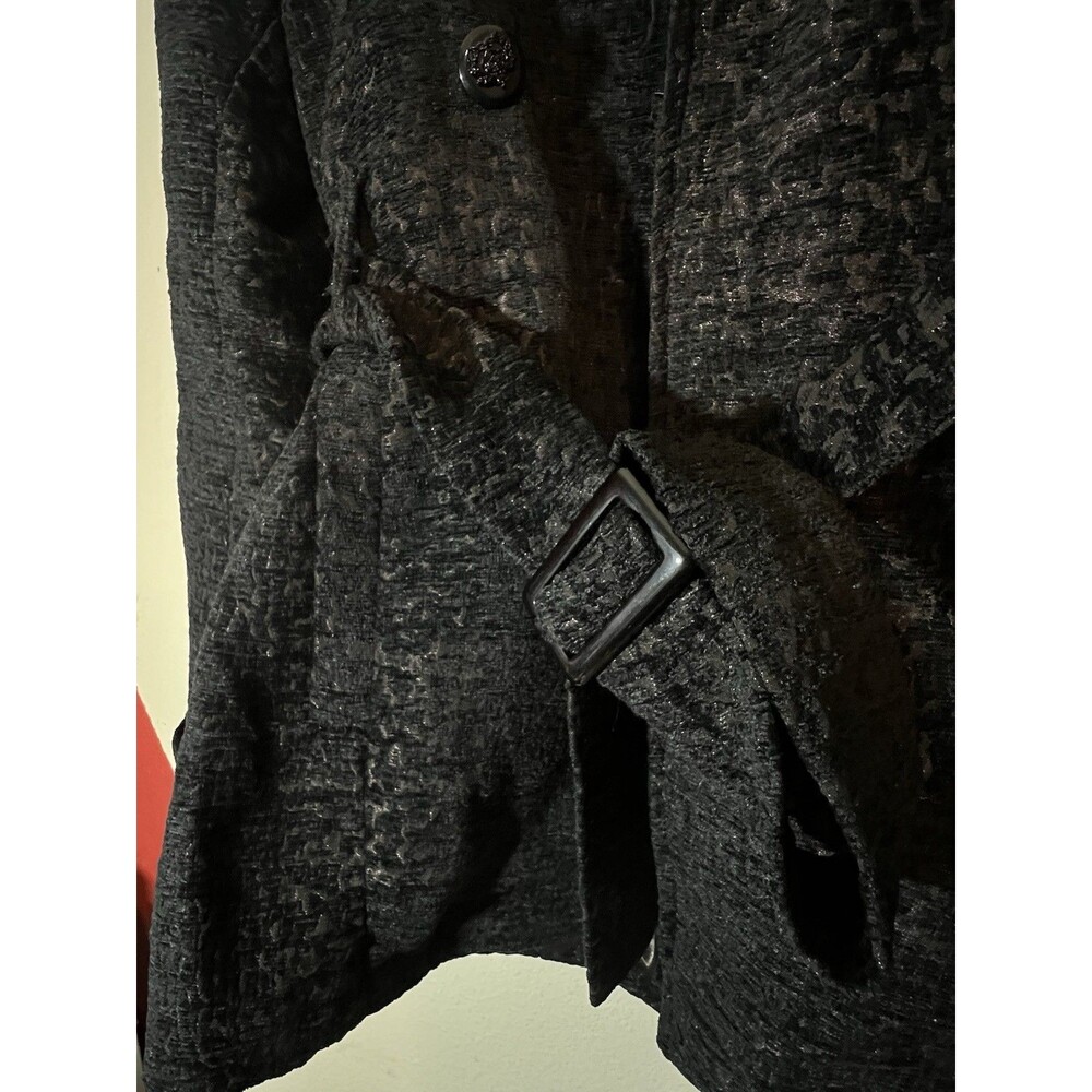 BKE Buckle Women's Double Breasted Belted Jacket - Size Large NWT $90 - Picture 6 of 9